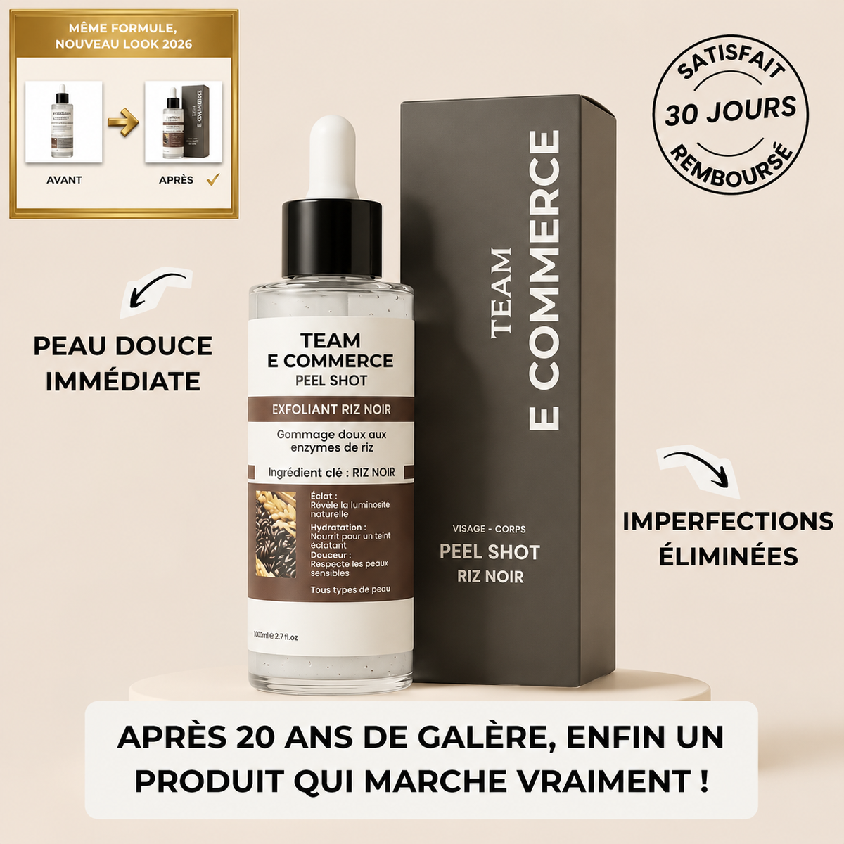 Peel Shot - Élimine les Impuretés et Sublime Votre Peau